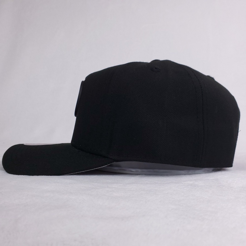 Indiana Pacers Mitchell & Ness NBA Pro Fit Snapback Hat Cap 3D Metal Logo NWT - Picture 7 of 9